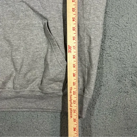 Vintage Y2k Grey Champion Ole Miss Pullover Hoodie Women’s Medium #1246 - Picture 7 of 9